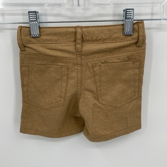 Cat & Jack Baby Mid Rise Regular Fit Casual Shorts Brown Size 12M NEW - Picture 4 of 6